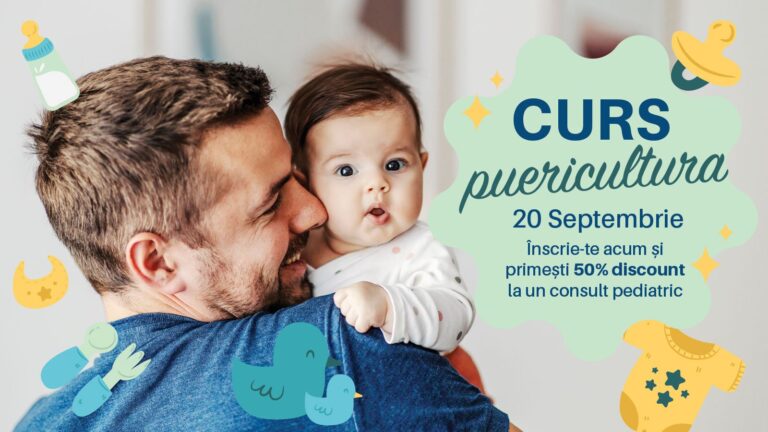 Curs de puericultură la clinica Adeomed – 20 septembrie 2024!