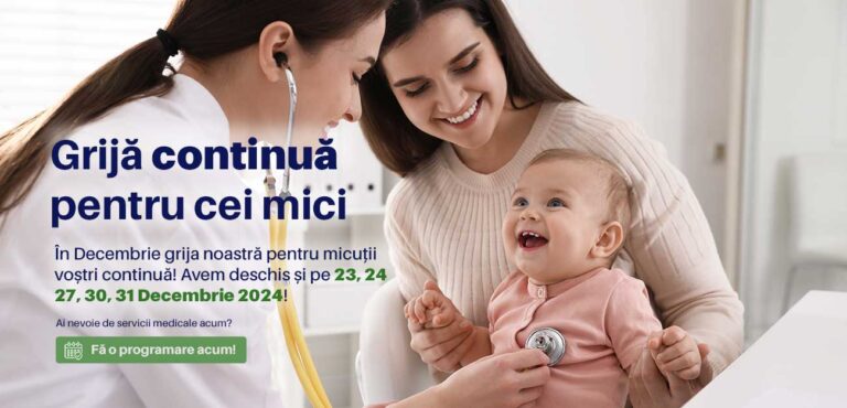 Clinica ADEOMED București este Deschisă în Perioada Sărbătorilor – Grija pentru Sănătatea Copiilor nu Ia Pauză