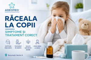 Răceala la copii – simptome și tratament: ghid pentru părinți