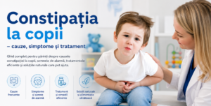 Constipatia la copii – cauze si solutii